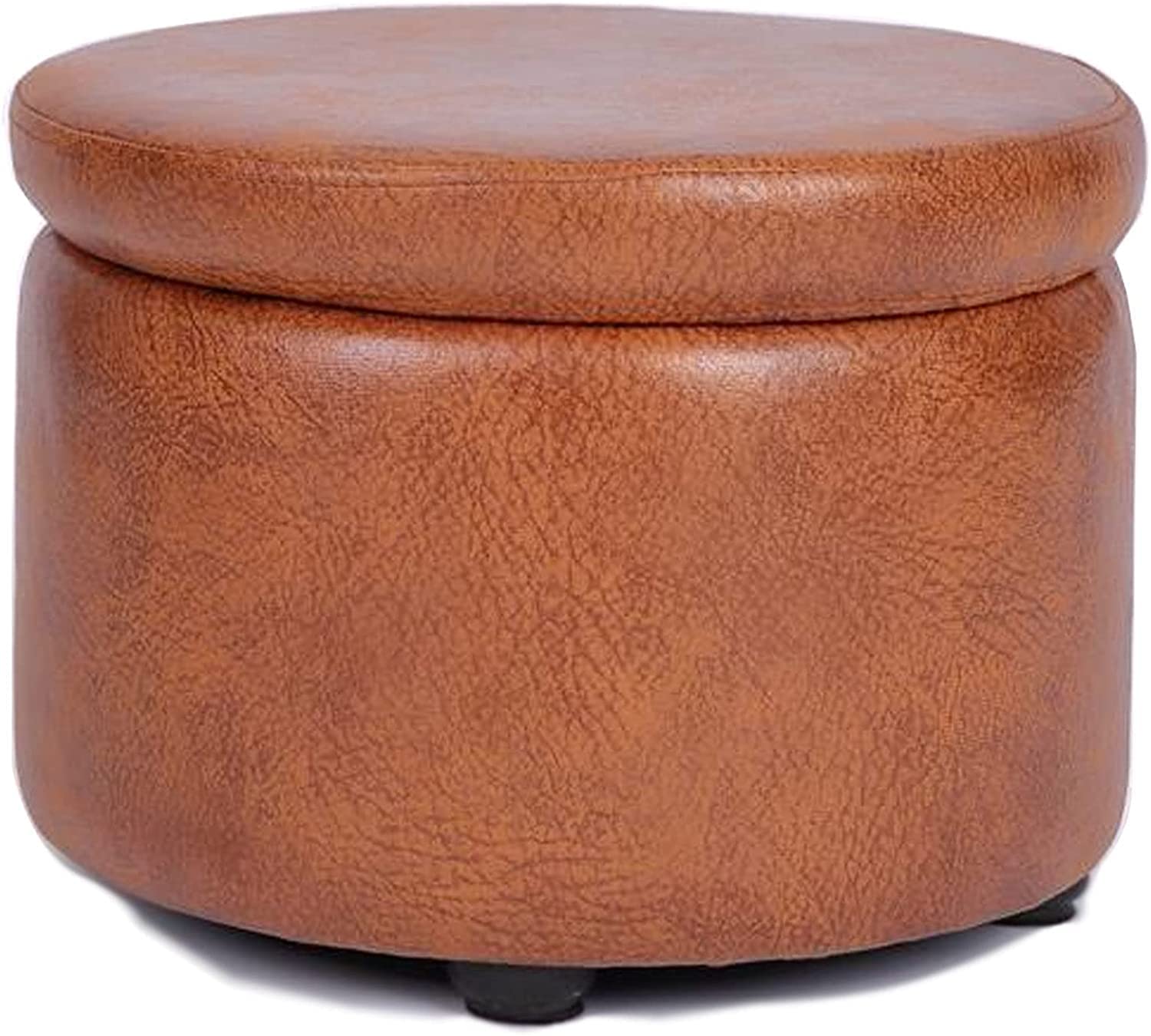 Repose-pieds multifonction en tissu avec assise rembourrée et stable