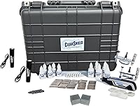 Vista 4 de Clearshield - Kit de reparación de parabrisas - Kit de reparación de virutas de roca para ventanas - Kit de reparación de parabrisas agrietados