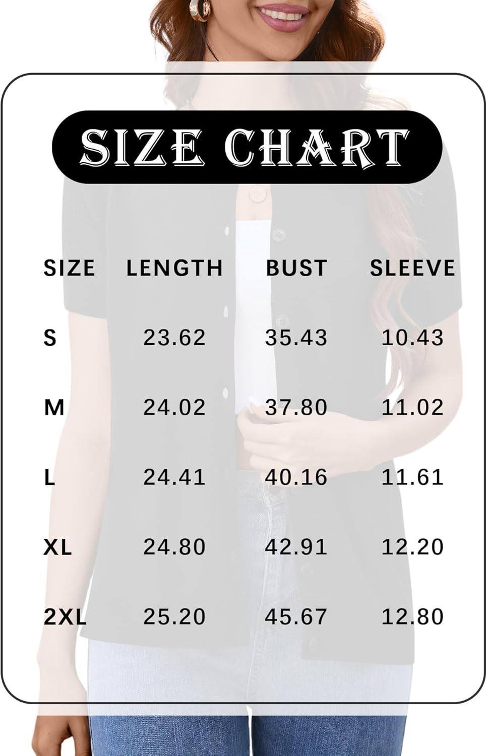 FreshNight Women's 2025 Short Sleeve Cardigan Button Up Hollowed Out Crewneck Shrug Sweaters Knit Sweater Tops Lightweight - Image 6