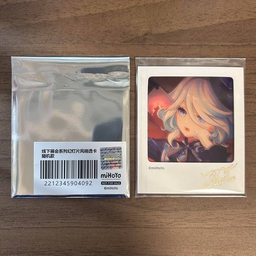 Amazon.co.jp: 原神 フリーナ 特典 フォトカード チェキ