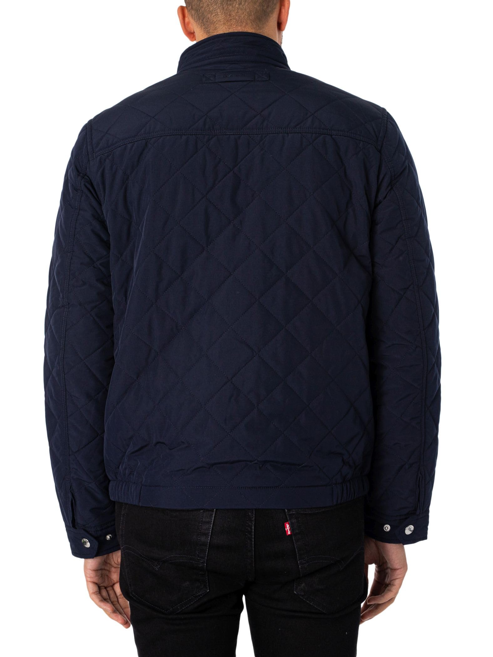 GANT Quilted Windcheater, męska kurtka, Evening Blue, standardowa, evening blue, XL