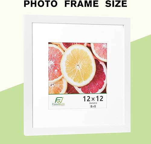 Vista 33 de FrameWorks Paquete de 2 portarretratos de 8 x 10 pulgadas mate a 5 x 7 pulgadas, roble natural, marco de fotos clásico de madera con vidrio