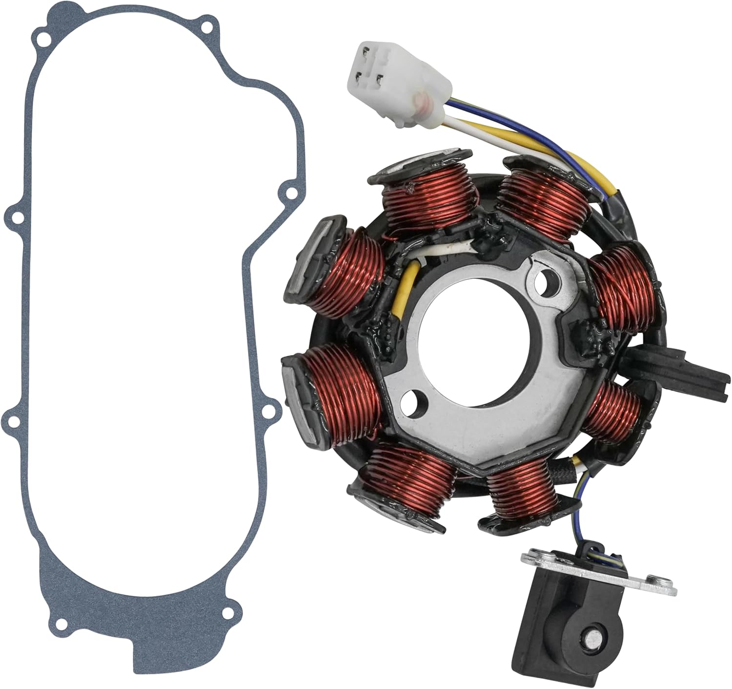 Caltric Stator and Gasket Compatible With Arctic Cat 90 Dvx 2006-2018/90 2X4 2006-2018