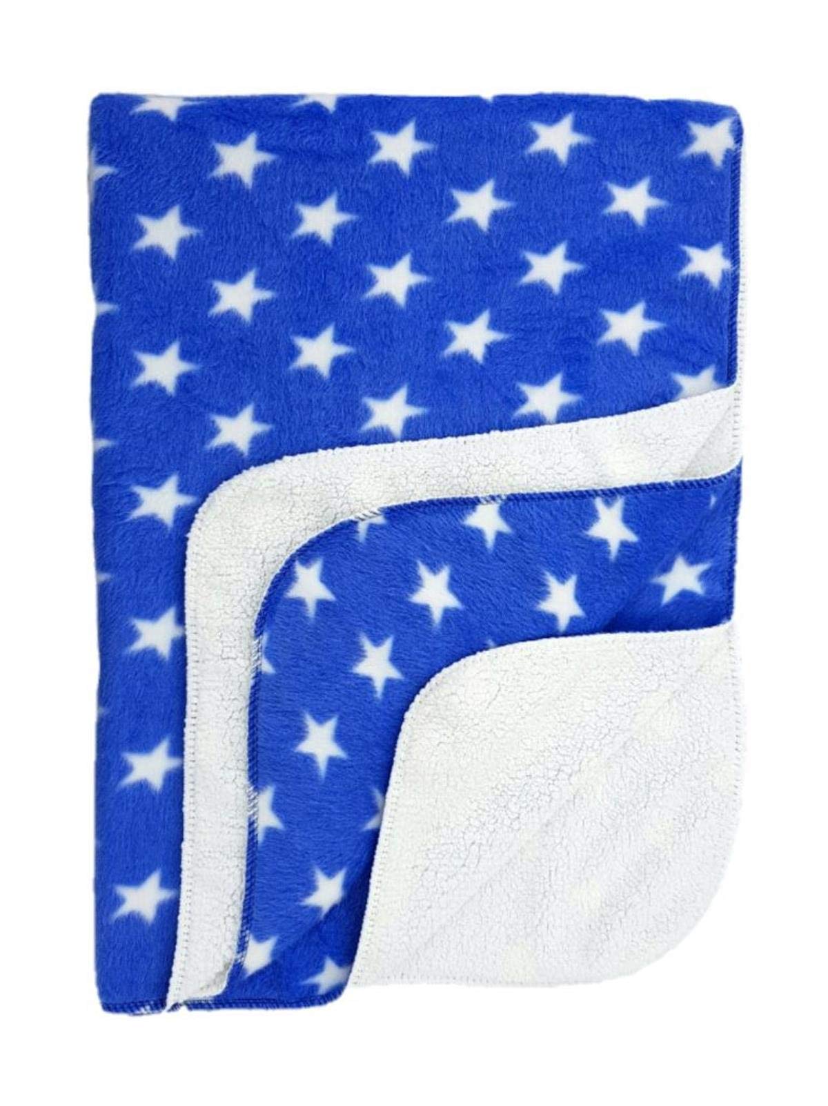 BRANDONN Newborn Ultrasoft Double Layered Star Printed Wrapper Cum Baby Blanket for Babies — Amazon image 2