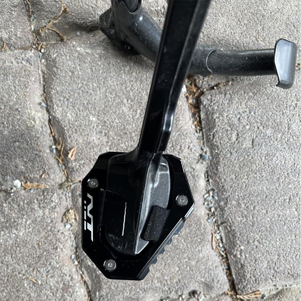 Modeer Podkładka przedłużająca stopę stelaża bocznego do Honda NT1100 2022-2025 Motocykl CNC Akcesoria Czerwony