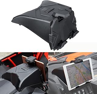 KEMIMOTO X3 Device Tablet Holder Storage Mount Compatible with 2017-2023 Can Am Maverick X3 / X3 Max DS MR RC Turbo R, 715002874
