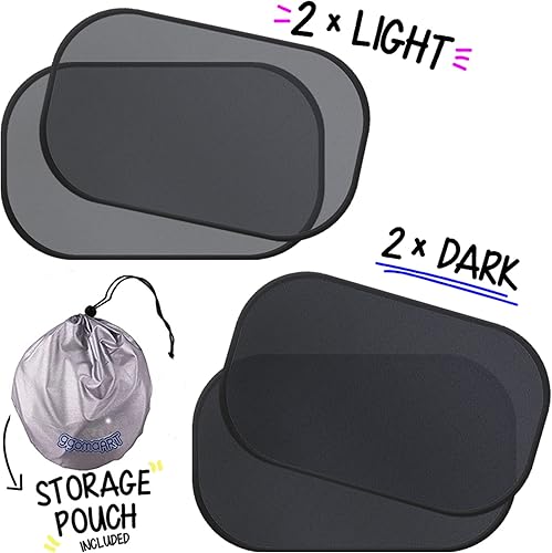 Miniatura 2 de ggomaART Parasol universal para ventana de automóvil, protección solar universal para cualquier ventana para hombres, mujeres, bebés y niños,