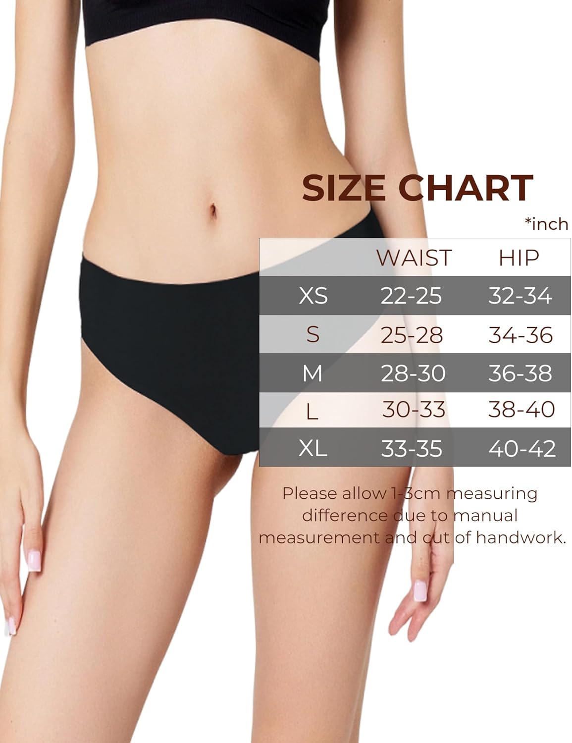 JINGRULIU 6 Pack Womens Underwear Seamless Hipster Panties Full Coverage No Show Underwear Invisible Briefs - Image 6