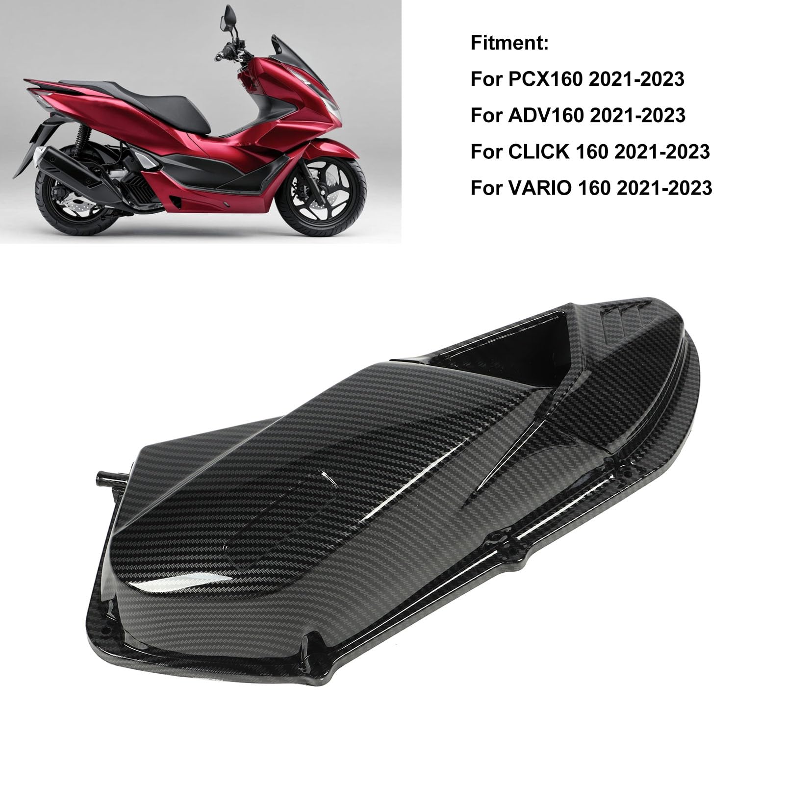PCX160 / ADV160 / VARIO160対応 空気フィルターカバー Amazon.co.jp: 強化されたエアフィルターカバー、エアクリーナー
