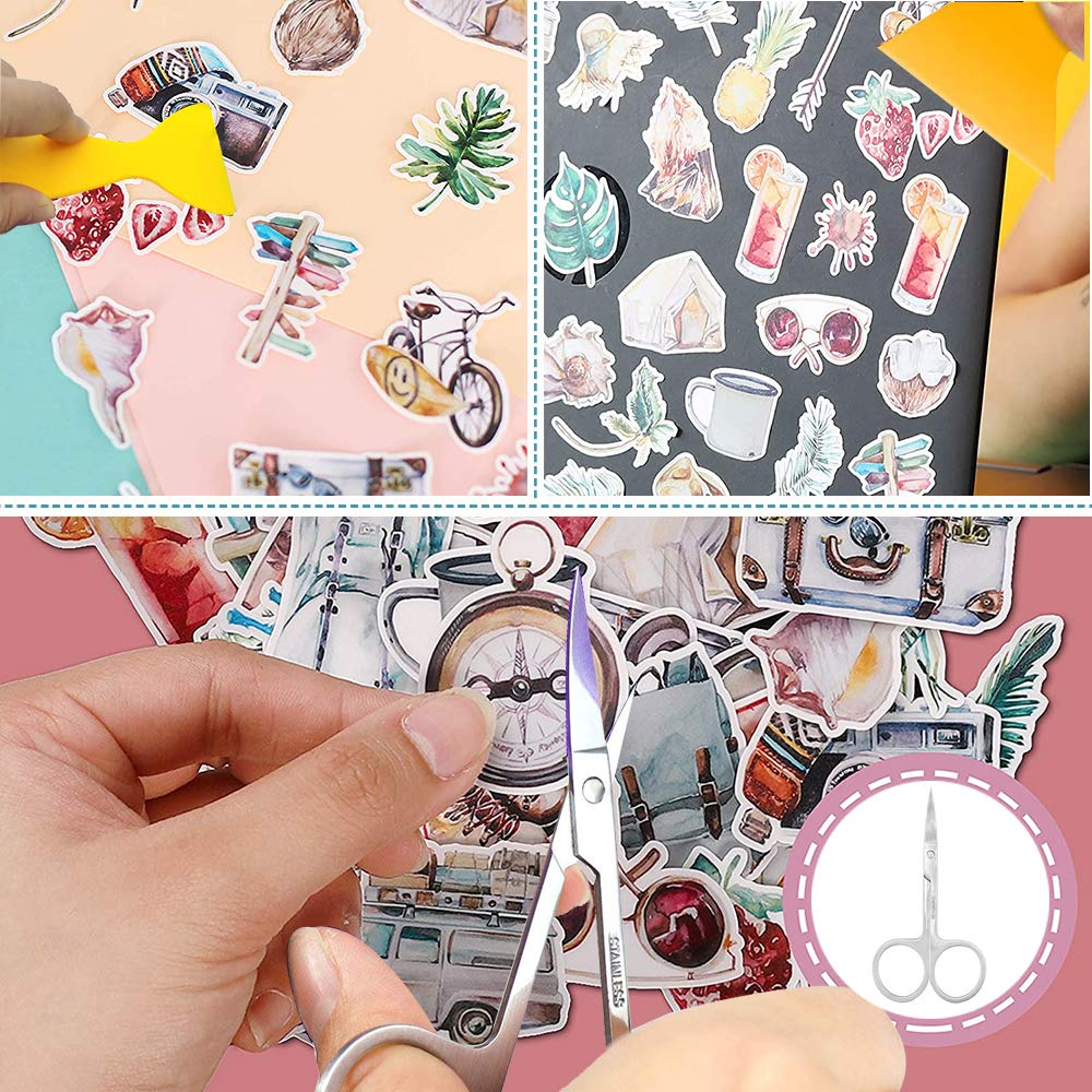 Set Attrezzi Per Vinile 12 Pezzi - Pinzette E Raschietti In Acciaio Per Fai Da Te E Craft