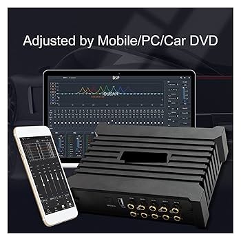 6chカーオーディオDSPアンプ Sennuopu 8 チャンネルデジタルサウンドプロセッサオーディオ