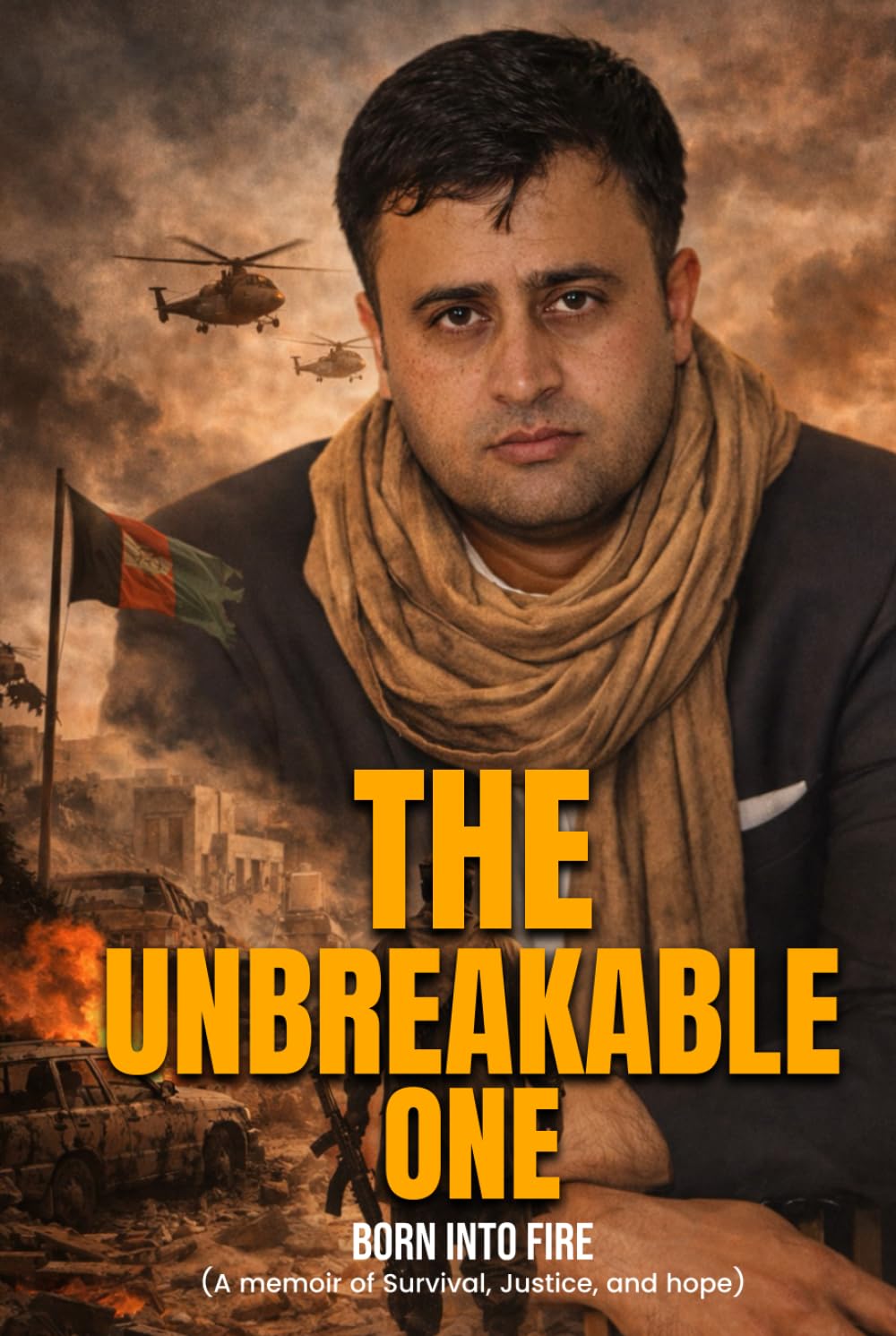 The Unbreakable One: Born into Fire A memoir of Survival, Justice, and Hope