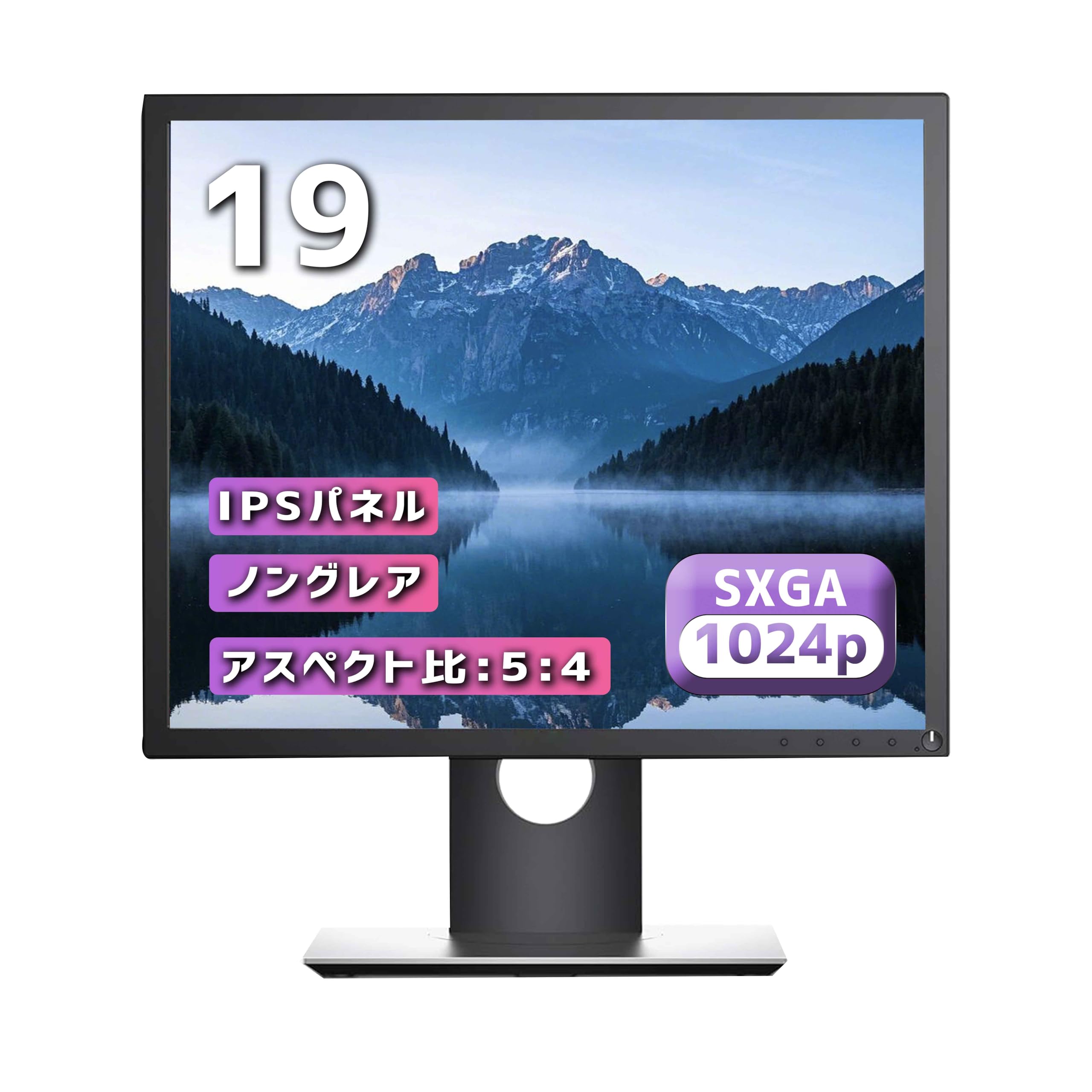 Amazon.co.jp: 【整備済み品】DELL P1917S ディスプレイ 19インチ(1280