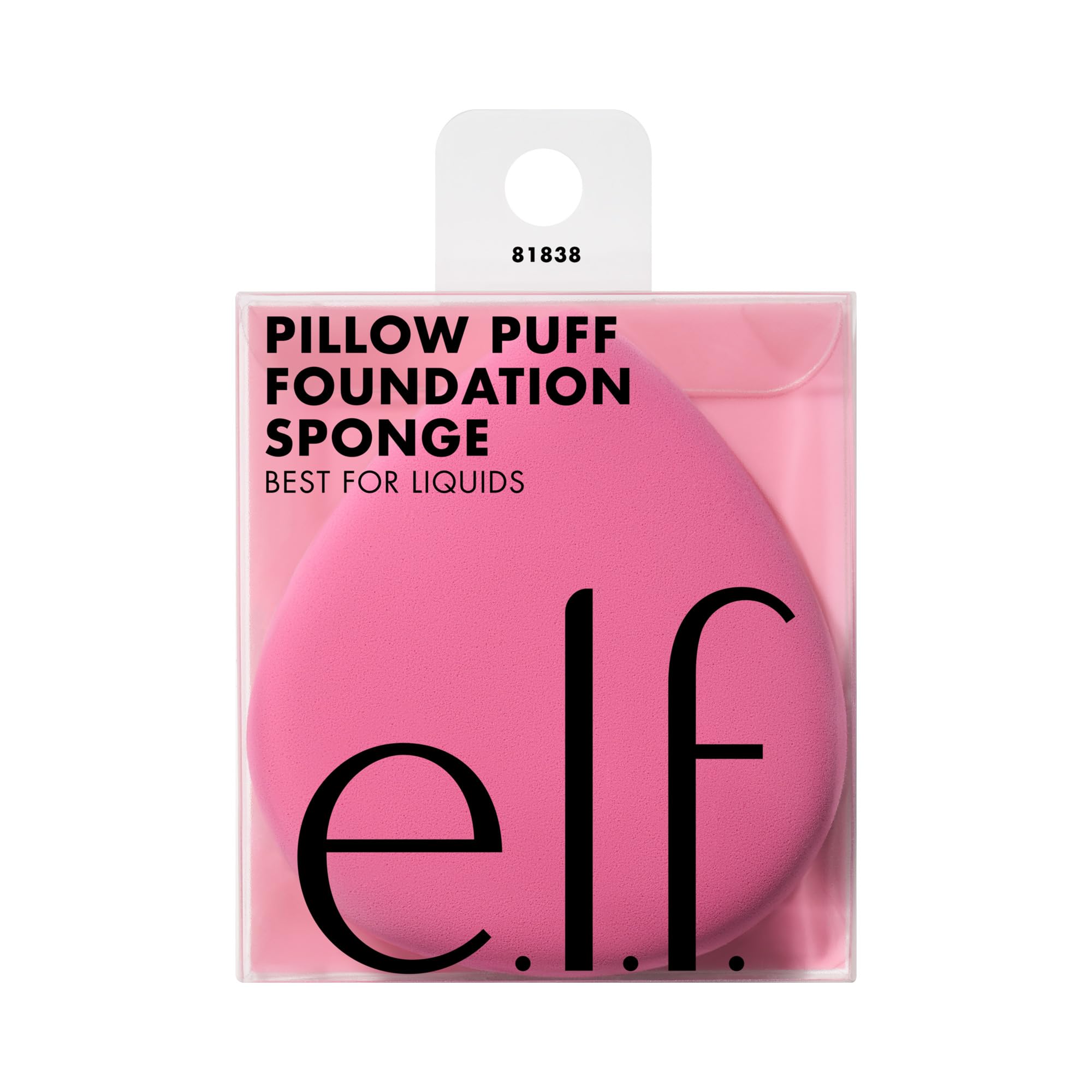 e. l.f. Cosmetics Pillow Puff Foundation Sponge - Vegan and Cruelty-Free Makeup