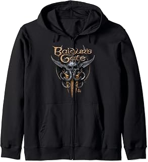 Dungeons & Dragons Baldur's Gate III Illithid Logo Zip Hoodie
