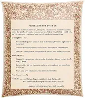 Fertilizante NPK 04-14-08, 2kg, Balanceado para Hortaliças, Frutíferas e Plantas Ornamentais, Estimula Crescimento Radicular e Floração