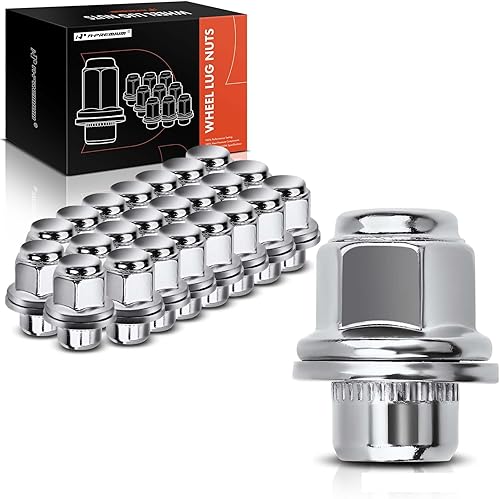 Miniatura 10 de A-Premium 5 tuercas de llanta M12 x 1.5 Mag tuercas compatibles con Toyota Avalon Camry Corolla RAV4 Tacoma Sienna Lexus ES RX Pontiac Scion