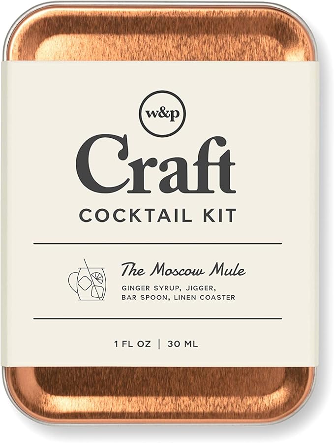 W&P Craft Cocktail Kit, Moscow Mule, Portable Kit for