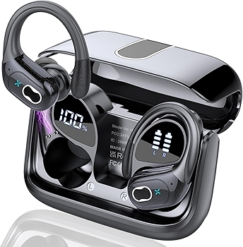 无线蓝牙耳机，运动防水降噪立体声深bass