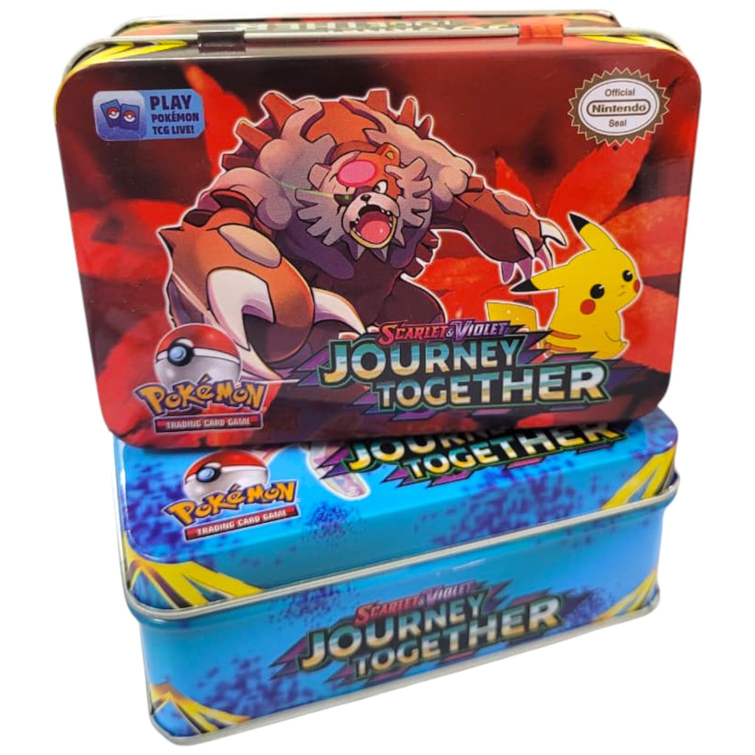 SHAKTISM Pokémon Trading Card Game Pack with Metal Box 42Pcs