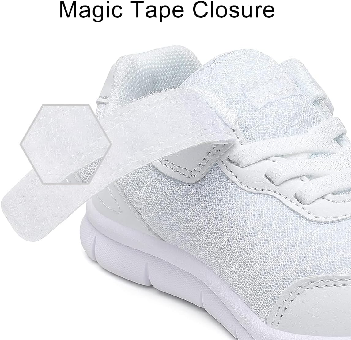 Nihaoya Toddler/Little Kid Boys Girls Shoes Running/Walking Sports Sneakers - Image 2