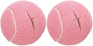 sourcing Map Precut Walkers Tennis Balls, Universal Precut Glide Ball Walkers Accessories Glides for Furniture Legs and Floor Protection