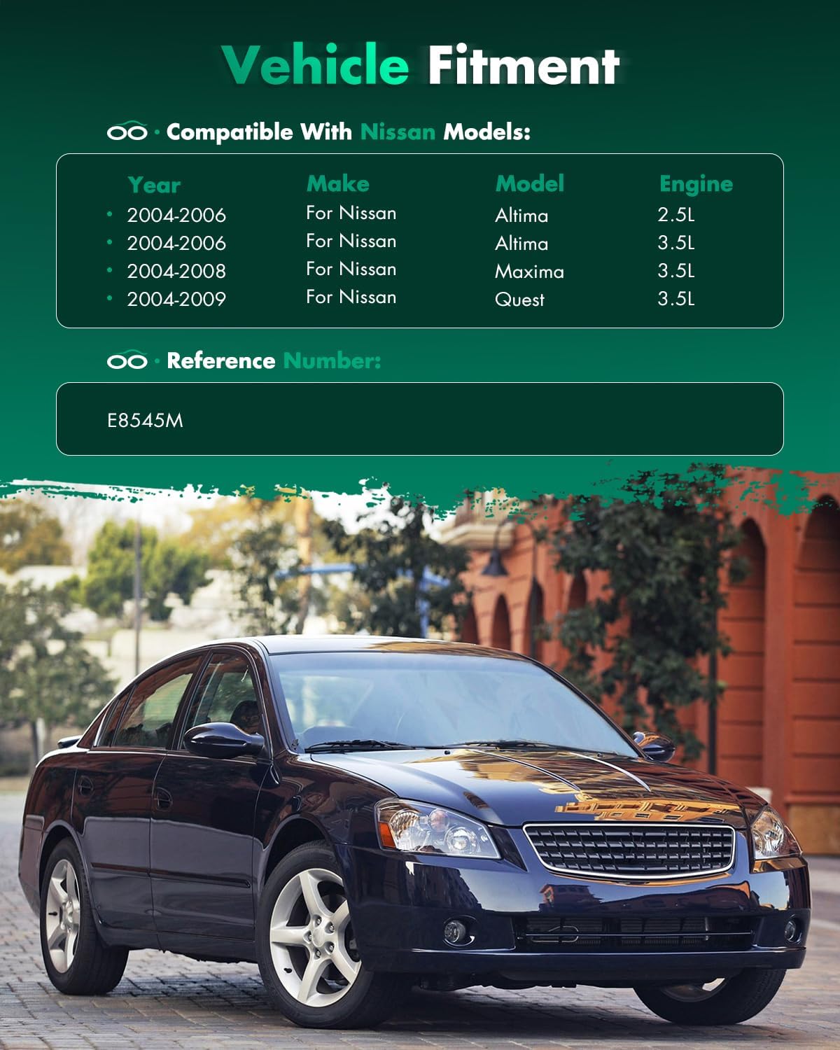 SCITOO Fuel Pump Electrical Assembly High Performance for 2004-2006 for Nissan Altima 2.5L,2004-2006 for Nissan Altima 3.5L,2004-2008 for Nissan Maxima 3.5L,2004-2009 for Nissan Quest 3.5L,