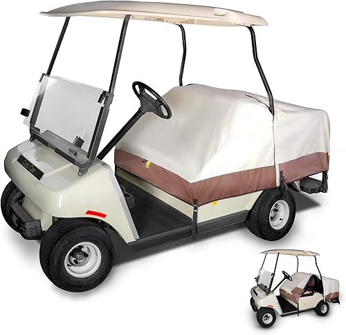 EZGO Club Car Yamaha - Funda impermeable para asiento de carrito de golf 800D, funda de asiento resistente contra el polvo, protección contra la