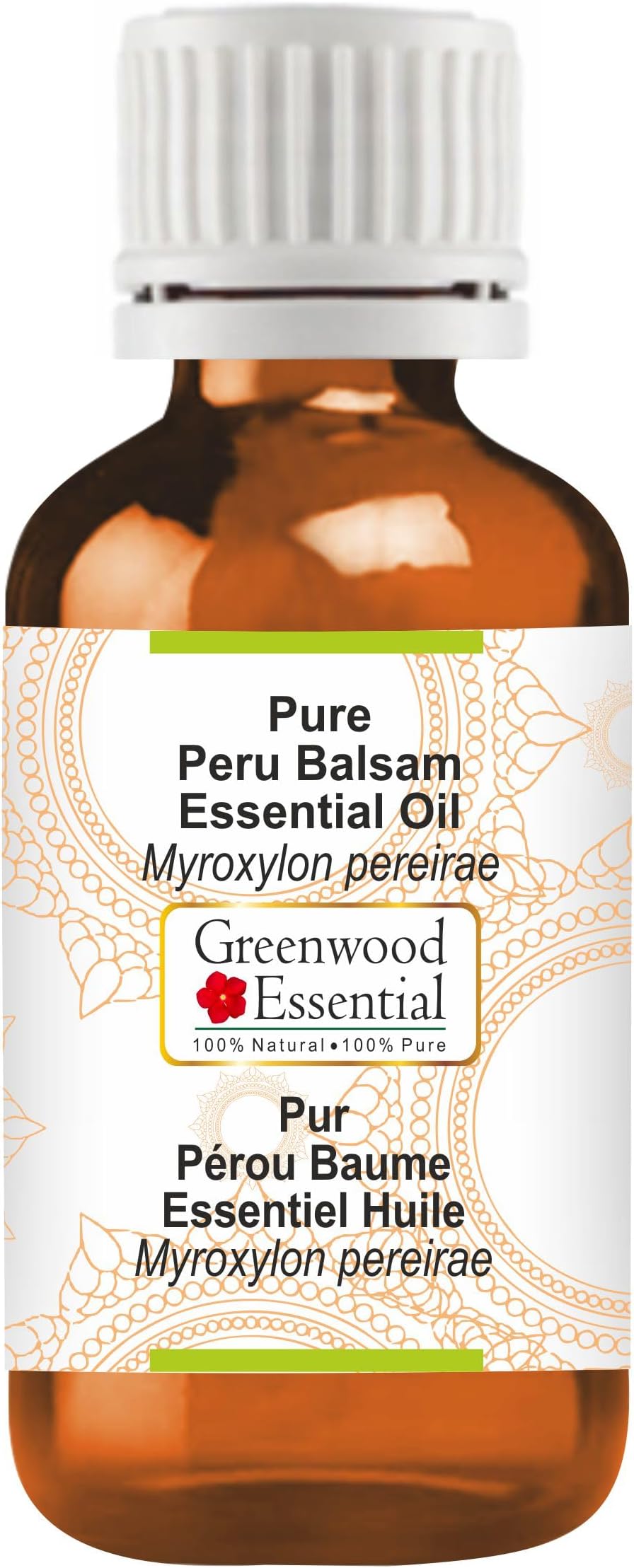 Pure Peru Balsam Essential Oil (Myroxylon pereirae) Steam Distilled 30ml (1 oz)