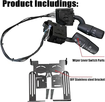 Simulator Turn Signal Wiper Light Combination Switch for For FANATEC CSL DD or DD PPRO Base Steering Wheel ETS2 ATS (For FANATEC CSL DD or DD PPRO Base)