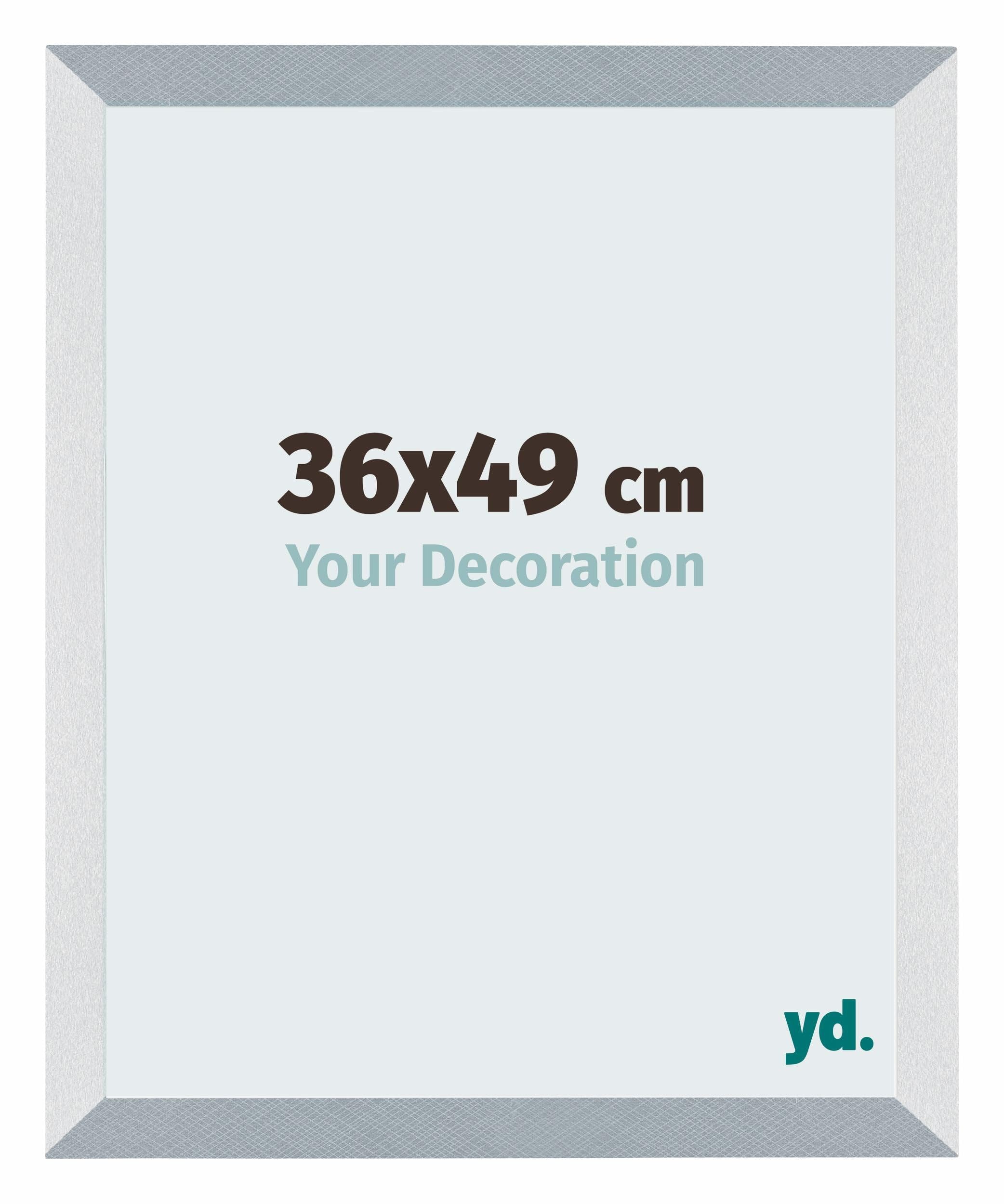 Your Decoration - Puzzle frame 36x49 - Aluminum Brushed - Puzzle frame 500-1000 Pieces - MDF Photoframe - Mura