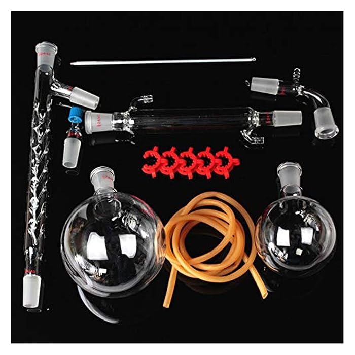 Buy BEAGHTY 1000ml 13pcs Laboratory Equipment Distillation Set Lab