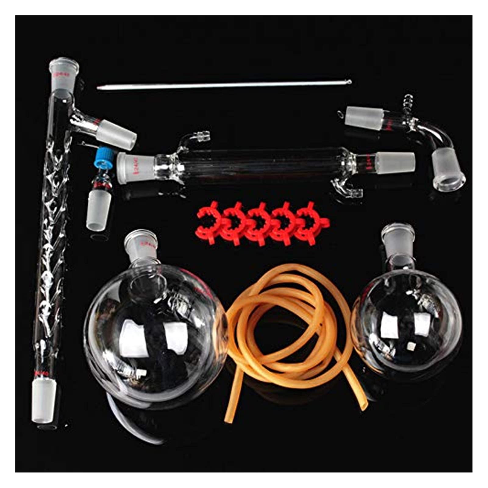 Buy BEAGHTY 1000ml 13pcs Laboratory Equipment Distillation Set Lab