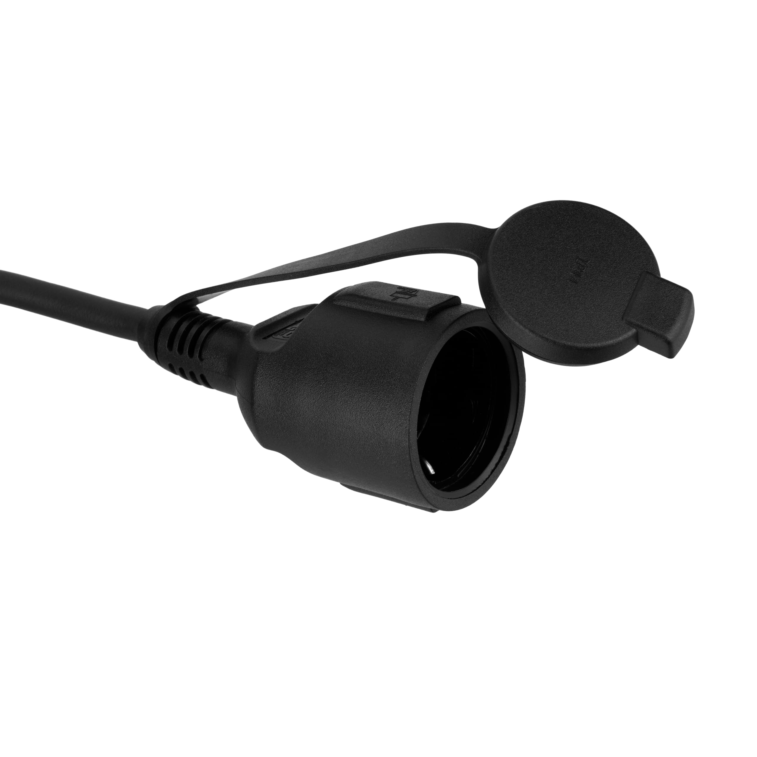 REV Ritter 0065259 - Prolunga RR3G1,5 25 m, IP44, colore: Nero