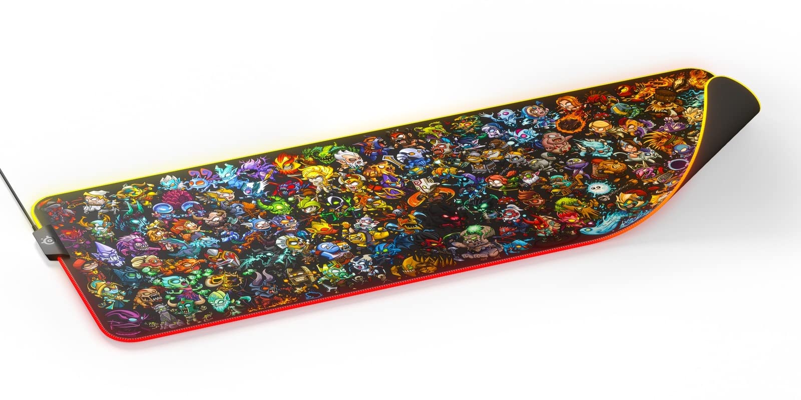 Amazon.com: SteelSeries QcK Prism XL - Dota 2 Edition