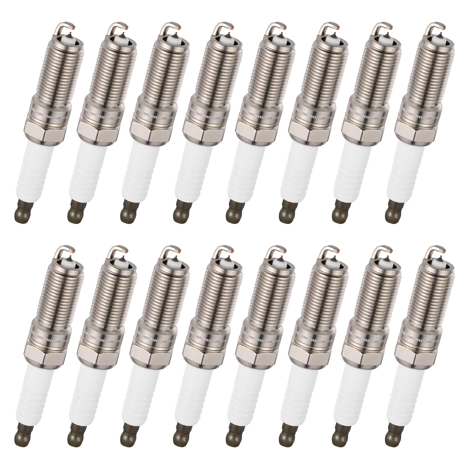 BDFHYK 4114944849 Iridium Spark Plugs Set of 16, Fine Wire