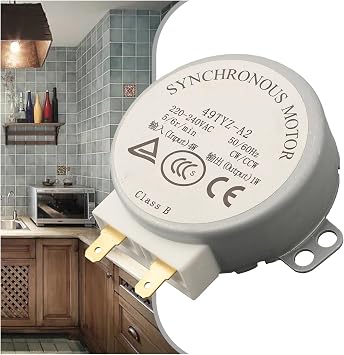 49TYZ-A2 電子レンジターンテーブルバックアップモーター AC 220-240Vモデル用 5-6 Rpm 50/60Hz 電子レンジアクセサリー