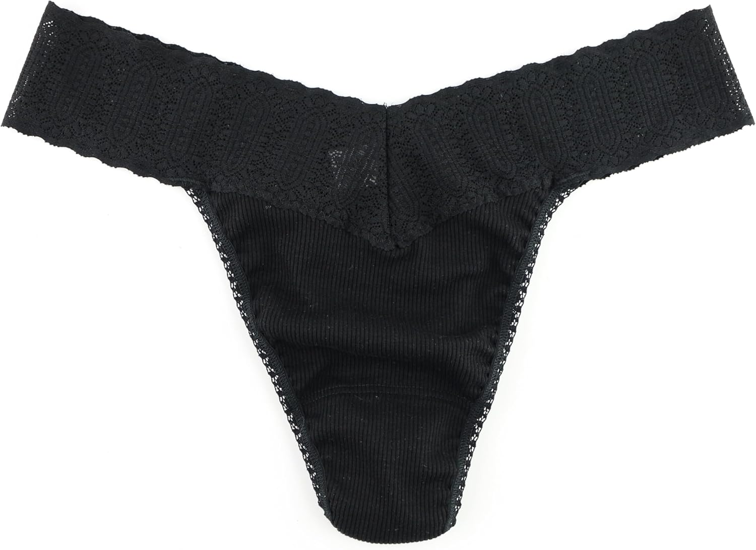 hanky panky - Eco RX Original Rise Thongs for Women | Cotton Underwear, Sustainable Tencel Material | One Size 4-14 | 3 pack - Image 3