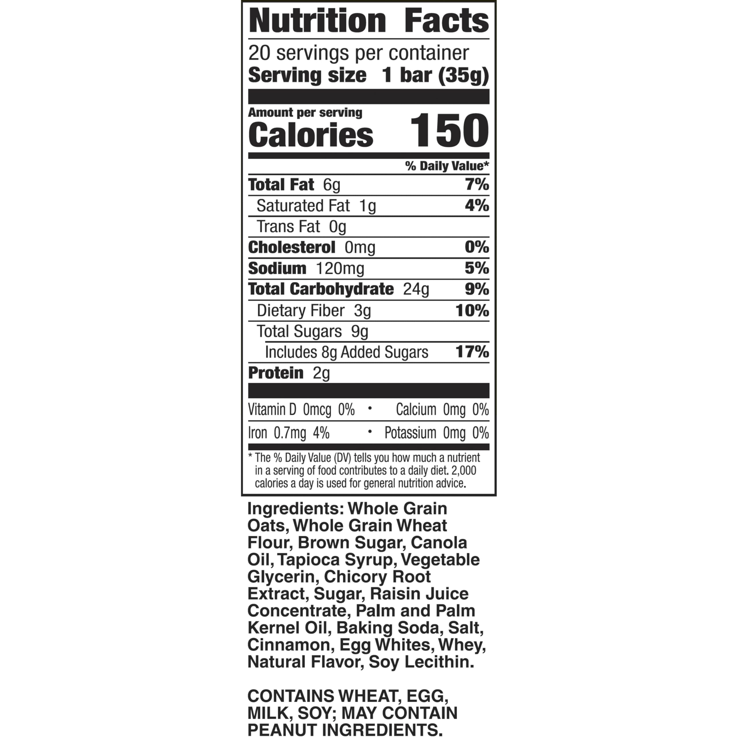 Nature Valley Soft Baked Oatmeal Squares Cinnamon Brown Sugar 20 Bars 24 8 oz — view 2