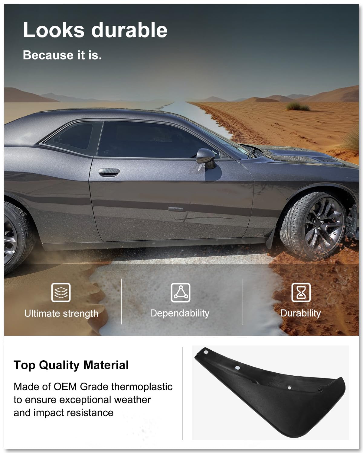 Amazon.com: KIWI MASTER Mud Flaps Splash Guards for 2015-2023