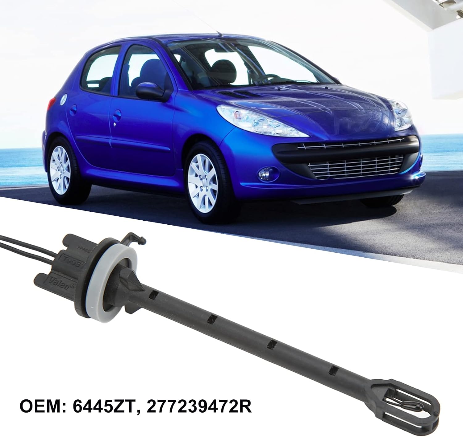 Car a ir Conditioning Interior Temperature Sensor, 6445ZT 277239472R Interior Temperature Sender Unit Replacement forC2 ENTREPRI etc