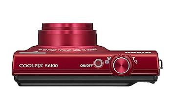 【スマホ転送OK】ニコン Nikon COOLPIX S6100 レッド SEALED* NEW Nikon COOLPIX S6100 16MP Compact Digital Camera