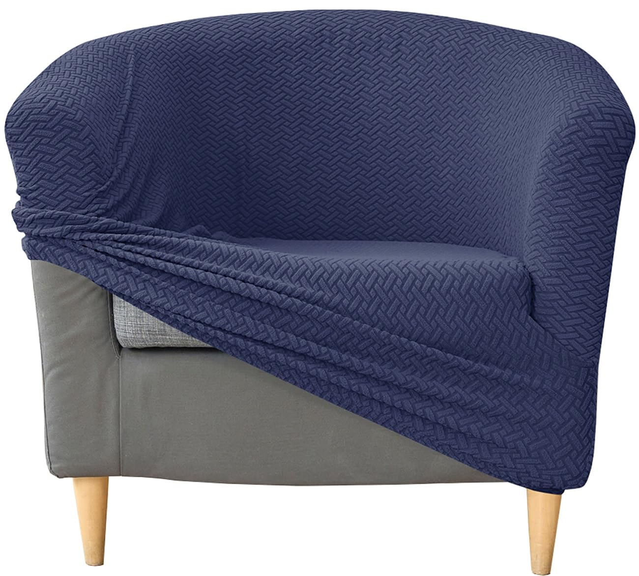 Copripoltrona Chesterfield 1 Posto – Fodera Elasticizzata Universale Antiscivolo – Morbida E Resistente – Color #34 - 3