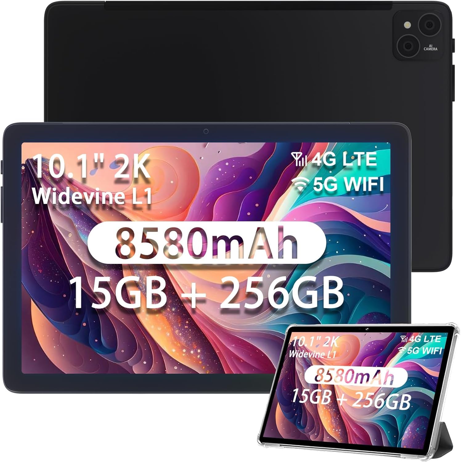 Amazon.co.jp: DOOGEE T10 PRO タブレット 10インチ、IPS FHD+ 2K 