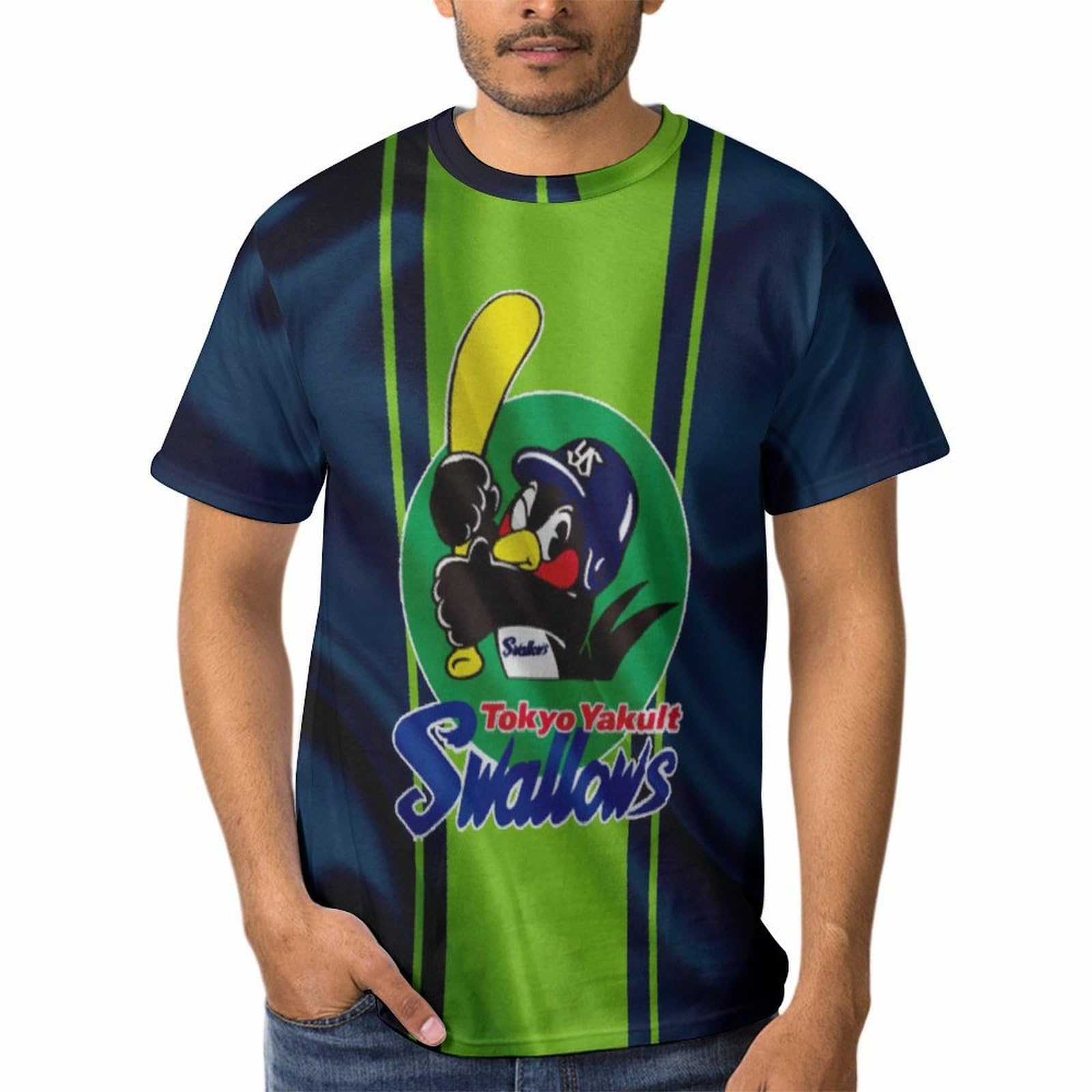 Amazon.co.jp: 東京ヤクルトスワローズ Tシャツ メンズ 半袖 野球応援