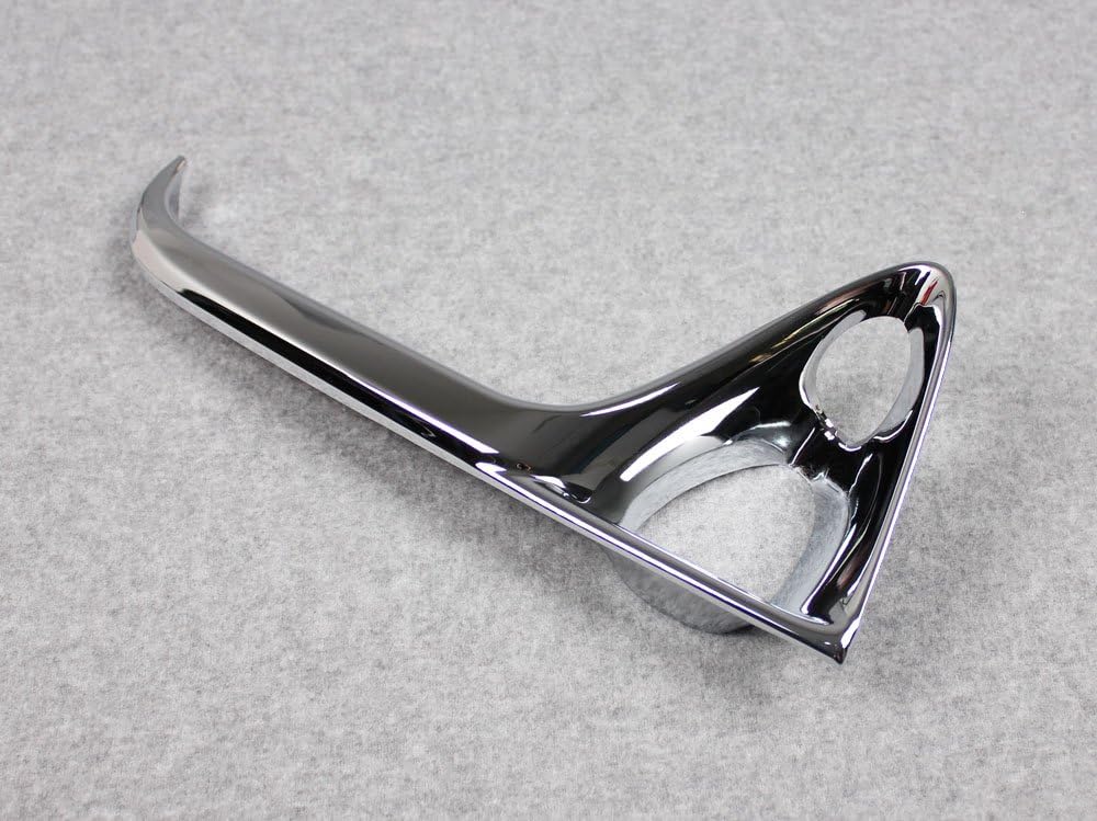 ABS Chrome Car Front Fog Light Lamp Cover Trim Trims Fit For Lexus New RX450H And RX F Sport 2016 2017
