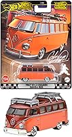 ホットウィール(Hot Wheels) ブールバード '67 フォルクスワーゲン サンババス 乗り物おもちゃ ミニカー 3歳から オレンジ HRT62