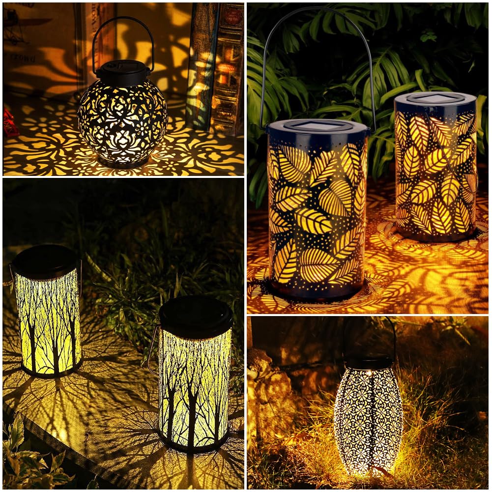 Joycabin 2 sztuki lamp solarnych, zamiennik, górna część 8 cm, z diodami LED, ciepła biel, pokrywa solarna, IP65, wodoszczelna skrzynka na baterie słoneczne, panel słoneczny, część zamienna do lamp