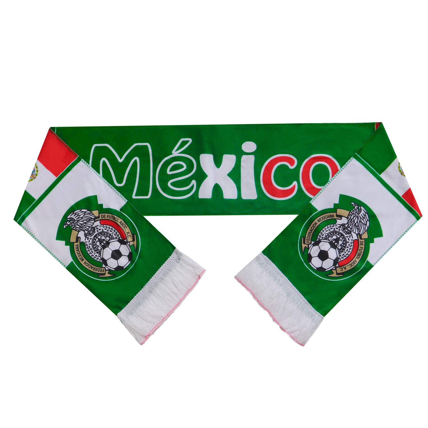 Mexico 2022 World Cup Fans Scarf National Team Scarf Flag Banner Football Cheerleaders Scarves
