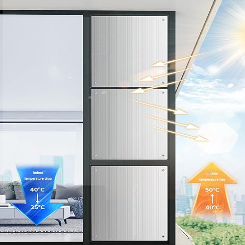 Miniatura 3 de Película reflectante para ventana de verano, película opaca total para ventana, privacidad antirreflejo, película de vidrio con control de calor,